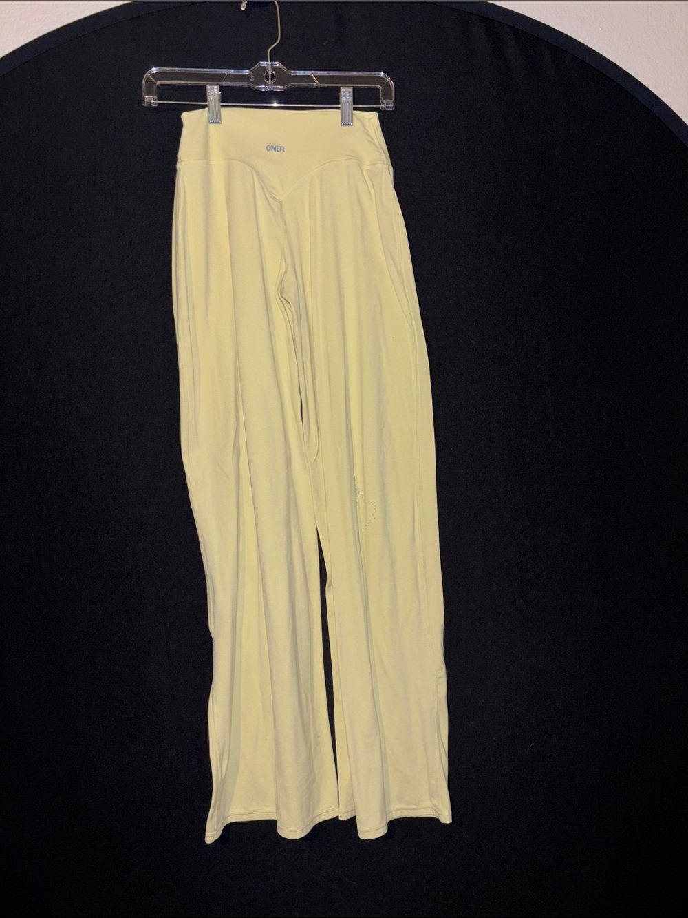 Oner Active Soft Motion Straight Leg Pants- Butter Yellow. Regular Length